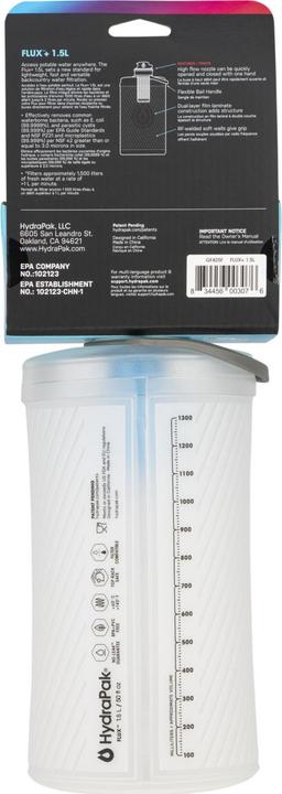 Image du produit Hydrapak Flux + Filtre (1.50 l)