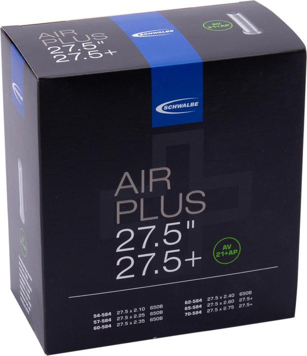 Actual product image Schwalbe AV 21+ AP Air (Schrader (AV), 27.5", 40 mm)