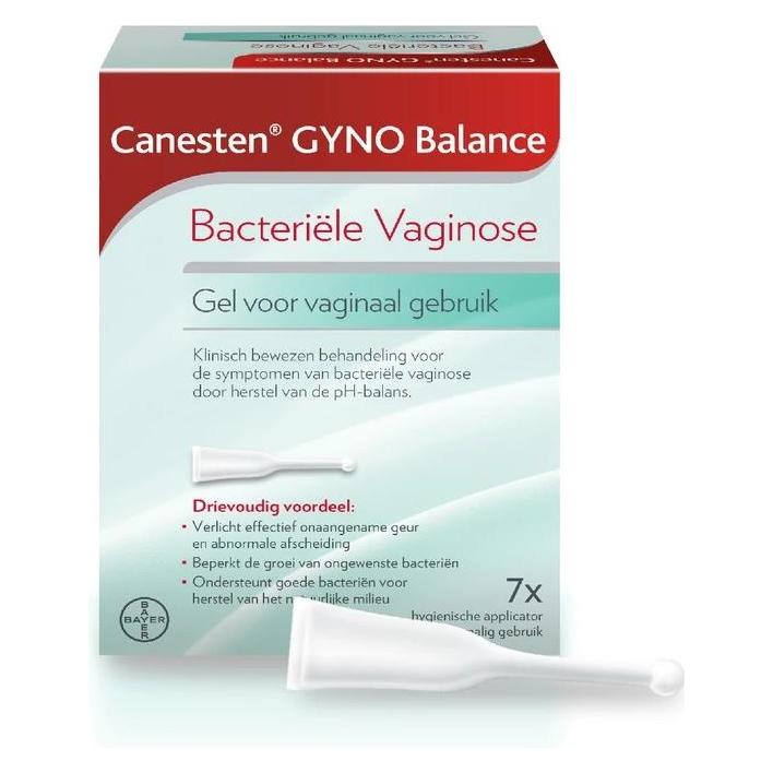 Canesten, Intieme Verzorging, Gyno Balance Gel - Voor Bacteriële Vaginose - 7 Stuks (Intieme Gel)