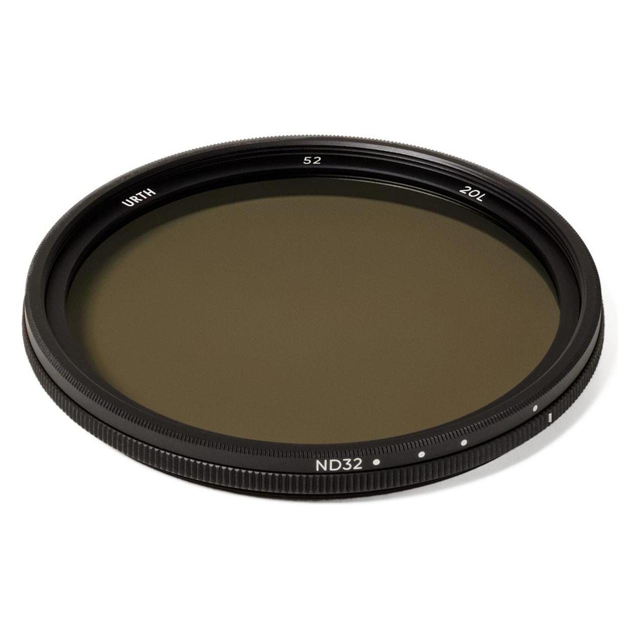 Urth 52mm ND2 32 (1 5 Stop) Variabel Nd Lensfilter (Plus+) (52 mm, Nd / Grijsfilter), Lensfilter, Zwart