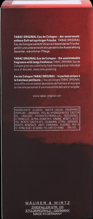 Actual product image Tabac Cologne (Eau de cologne, 300 ml)