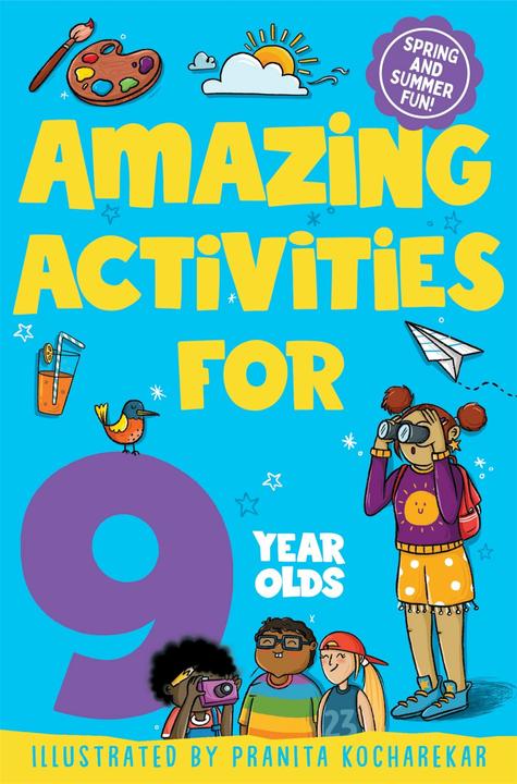 Actual product image Amazing Activities for 9 year olds (English, Macmillan Children's Books, 2023)