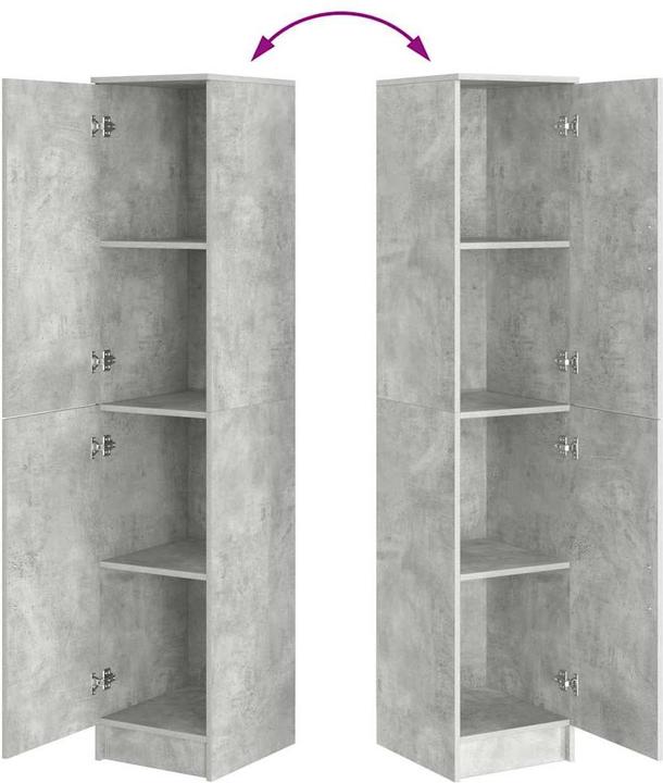 Image du produit vidaXL Highboard (39 x 35 x 168 cm)