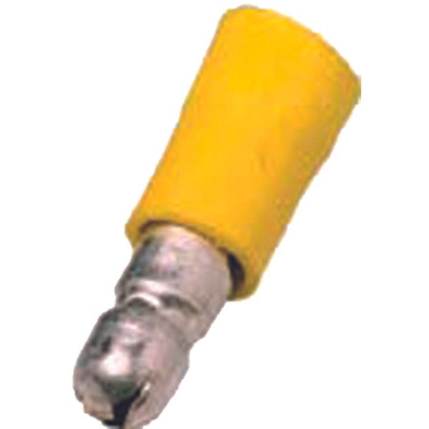 Intercable, Kabelverbindung, Rundstecker ICIQ6RST 4-6qmm Stecker 5mm gelb