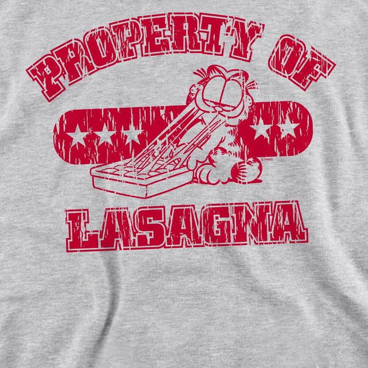 Immagine prodotto Garfield Property Of Lasagna Felpa Adulto Unisex (M)