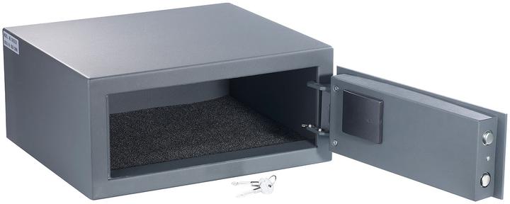 Image du produit Xcase Coffre-fort en acier pour ordinateur portable avec serrure à code numérique, écran LED, 22 litres (22 l)