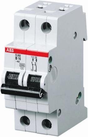 Actual product image ABB S200 MCB 40A 2 Pole Type B 10kA