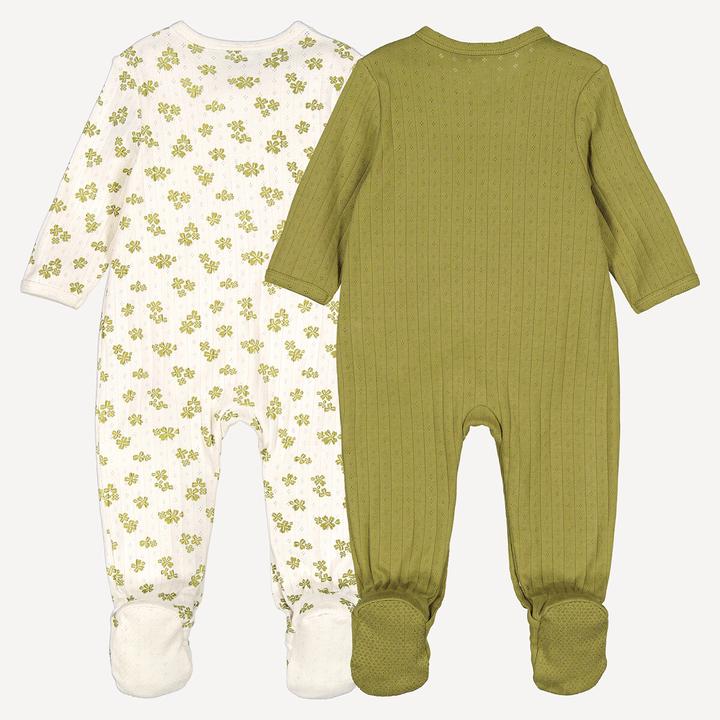 La Redoute Collections 2er-Pack Strampler aus Pointelle-Strick