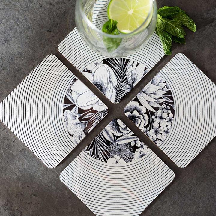Actual product image Cricut Coaster Infusible Ink Coaster, 4 pieces