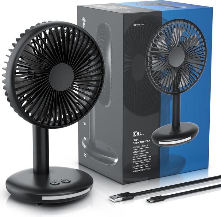 Produktbild CSL USB Mini Desk Fan (46.50 dB)