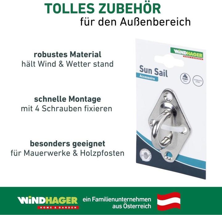 Actual product image Windhager Holding eyelet
