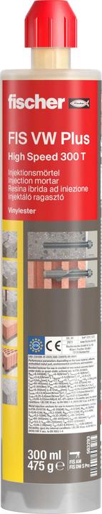 Fischer Mortar FIS VW Plus 300 T 563293 1 pc. (475 g)