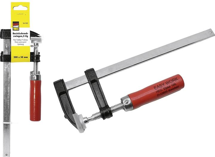Image du produit Easy Work Serre-joint de bricolage (200 mm)