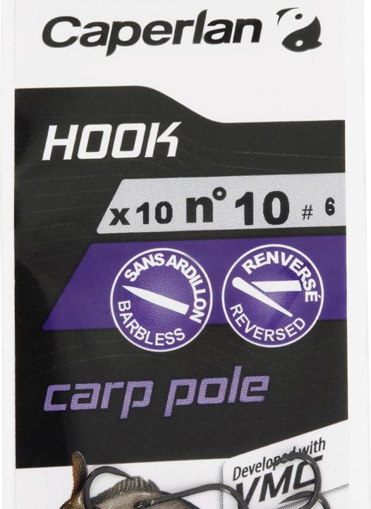 Actual product image Caperlan Hooks for pole and match fishing