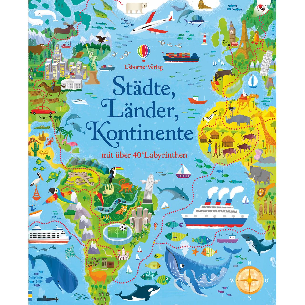 Städte, Länder, Kontinente, Kinderbücher von Sam Smith