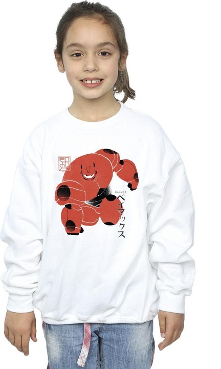 Immagine prodotto Disney Big Hero 6 Baymax Suite Pose Felpa Ragazze (140, 146)