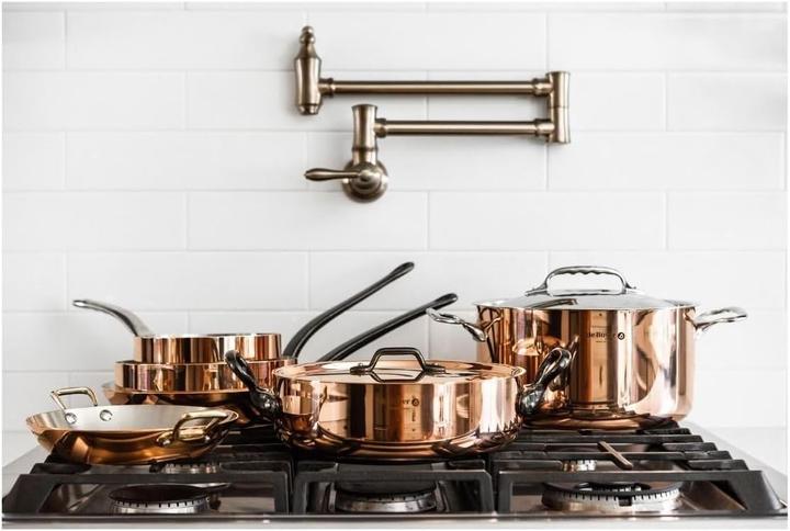 Immagine prodotto de Buyer Prima Matera (20 cm, Padella per friggere, Rame, Acciaio inossidabile)