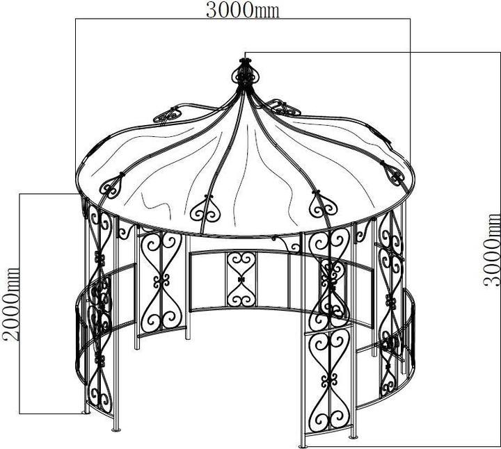 Actual product image Degamo Burma (300 cm, 300 cm)