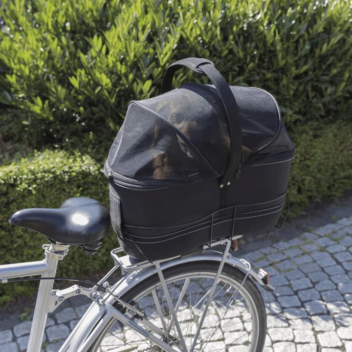 Actual product image Trixie Long bike basket for wide luggage compartment (Dog, Washable)