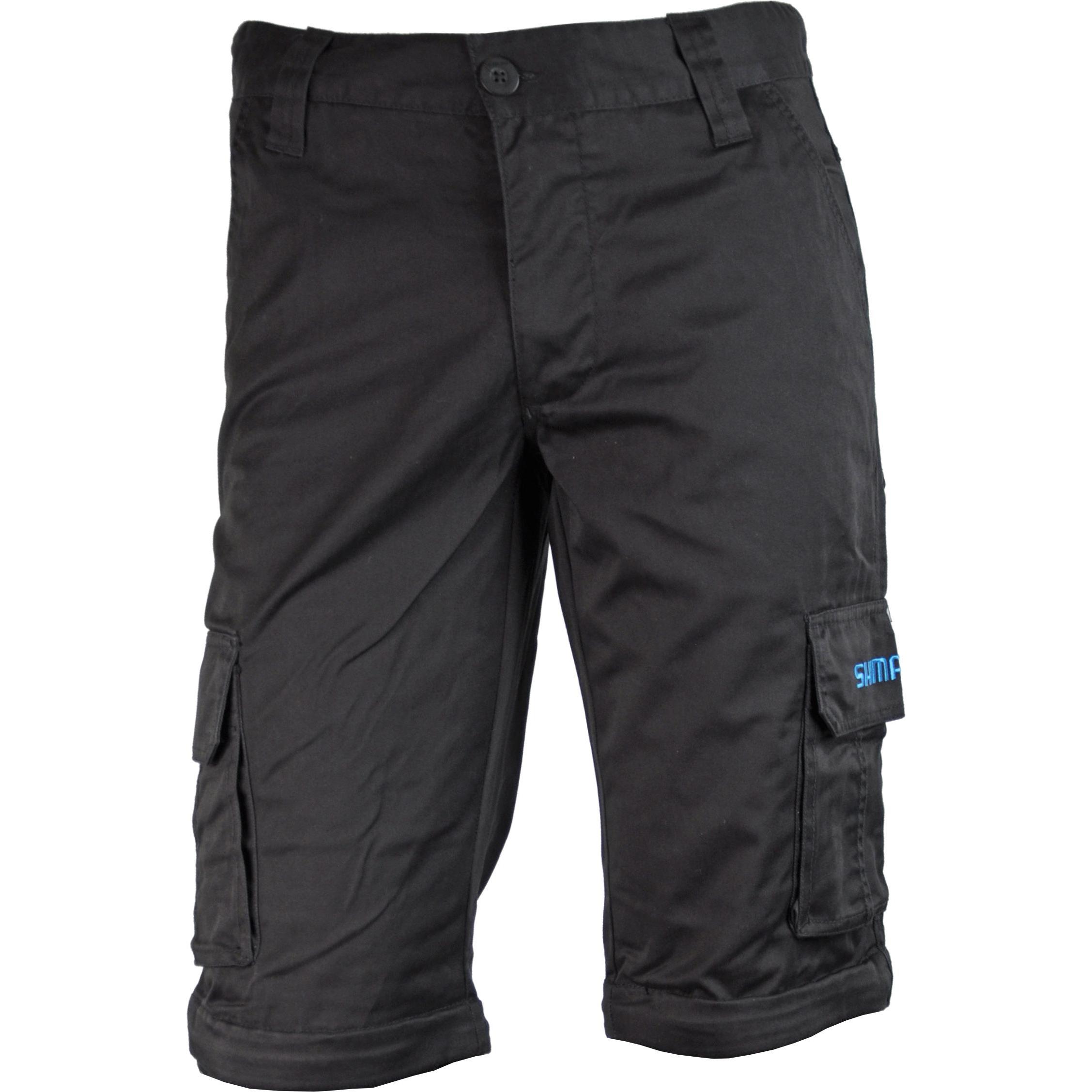 Shimano, Herren, Velohosen, Workshop Hose lang (L), Schwarz, L