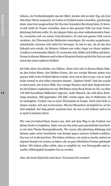Nährwerte und Zutaten Frei. Mann. Sein. (Free!ndeed - Der Kurs) (Deutsch, Jeremy Hammond, 2023)