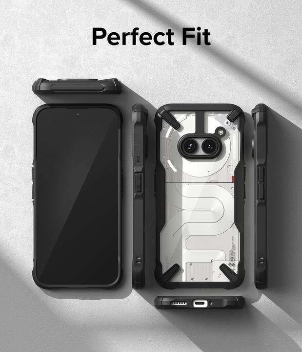 Immagine prodotto Ringke Case for Nothing Phone (2a) / (2a) Plus FUSION X BLACK (Niente Telefono (2a))