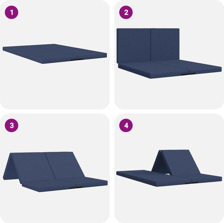 Actual product image vidaXL Klappsoufa