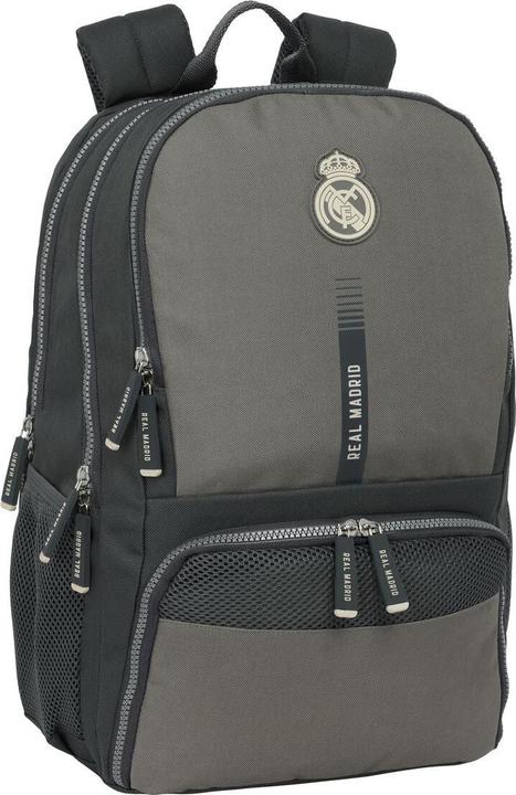 Real Madrid CF School Bag Real Madrid C.F. Grey 30 x 42 x 17 cm
