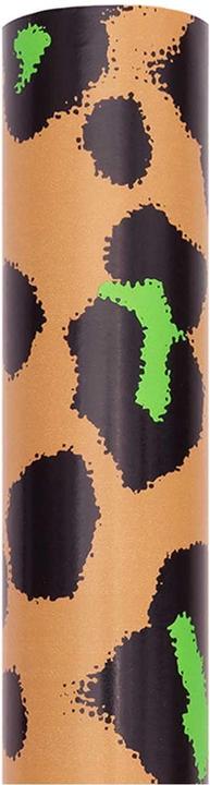 Actual product image Rico Design Wrapping paper Leo 70 x 3 m, Green/Orange (1x)