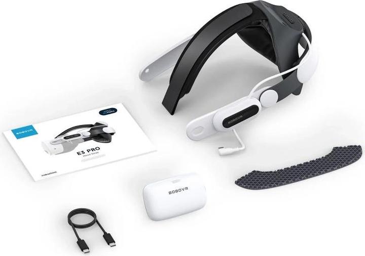 Actual product image Bobovr Battery Head Strap E3 PRO for Meta Quest 3/3s