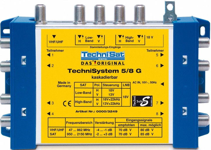 TechniSat TechniSystem 5/8 G2 (Multischalter)