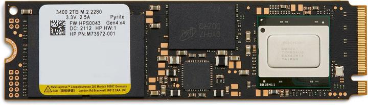 Productafbeelding HP SSD, 2TB PCIe, 4x4 NVMe G11 (2000 GB, M.2, M.2 2280)