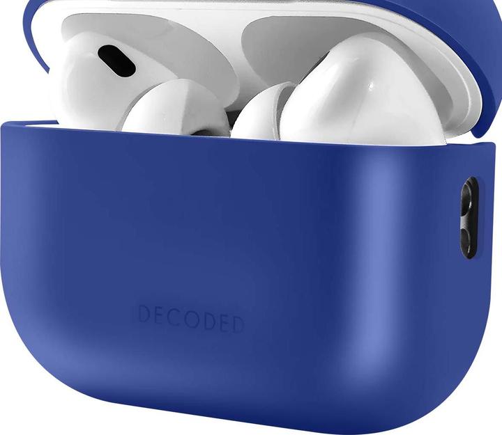 Actual product image Decoded Silicone Case Apple Airpods Pro 3 Navy (Headphone sleeve)