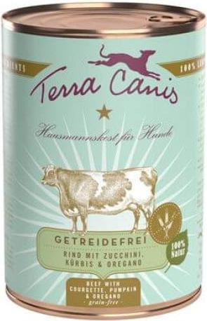 Immagine prodotto Terra Canis Manzo sensibile senza cereali con zucca zucchine e origano (Adulto, 1 pz., 800 g)