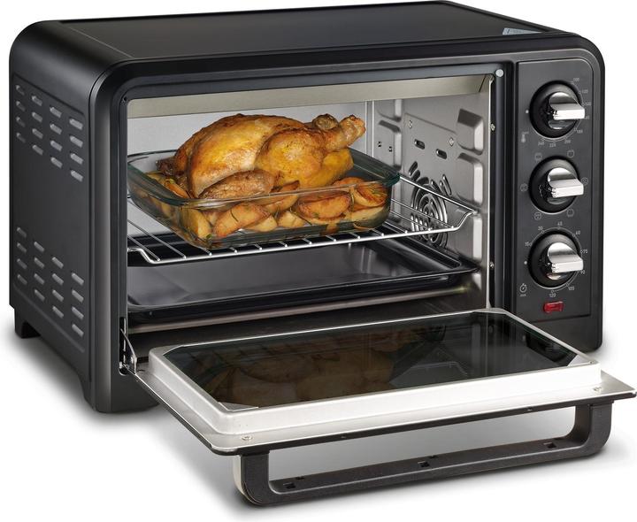 Immagine prodotto Moulinex OX4448 Optimo Forno Elettrico con Capacità di 19 L, Potenza 1380 W, Nero 71x117x81cm