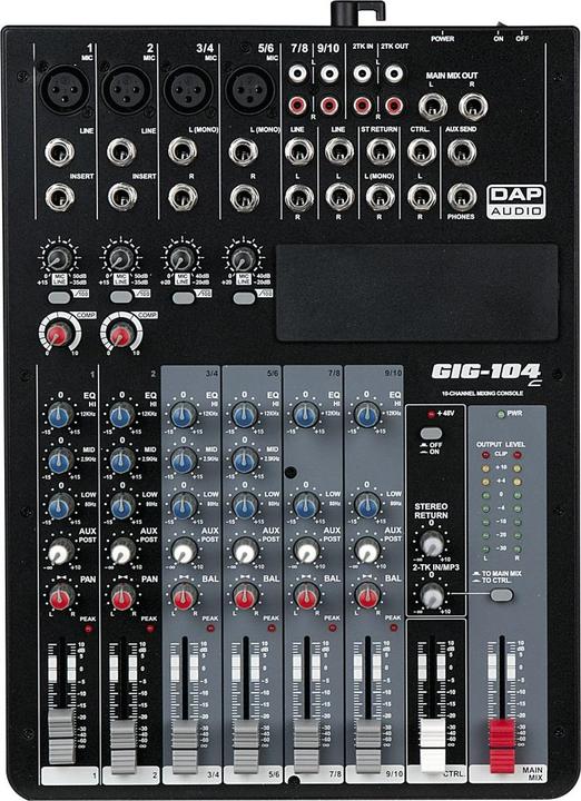 Produktbild DAP-Audio GIG-104c