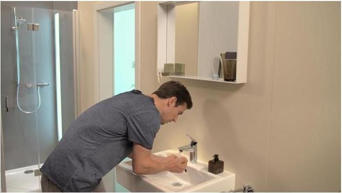 Image du produit hansgrohe Logis Mitigeur monocommandé pour lavabo 100 avec vidage à tirette