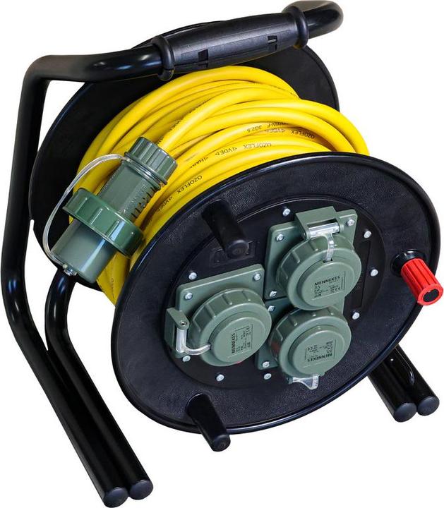 Dönges Leitungsroller THW 230 V, 16 A, 25 m (25 m)