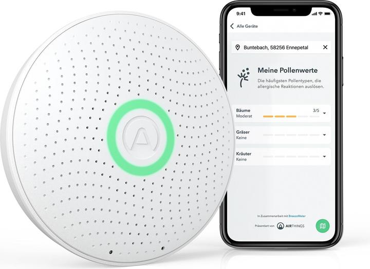 Produktbild Airthings Smart Kit (5x Wave Plus + 1x Hub)