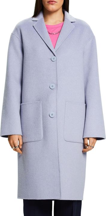 Productafbeelding Esprit Dames 014EE1G391 Jas, 445/LIGHT Blue Lavender, M, 445/Light Blue Lavender., M