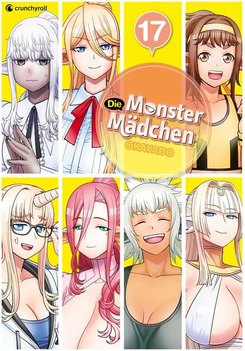 Produktbild Die Monster Mädchen – Band 17 (Deutsch, Okayado, 2024)