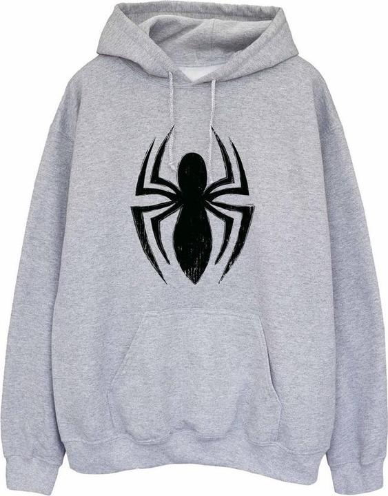 Actual product image Spiderman Mens Ultimate Spider Logo Hoodie (XXL)