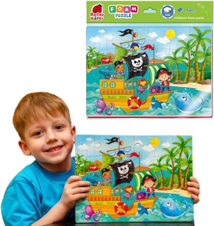 Produktbild Schaumstoff Piraten (24 Teile)