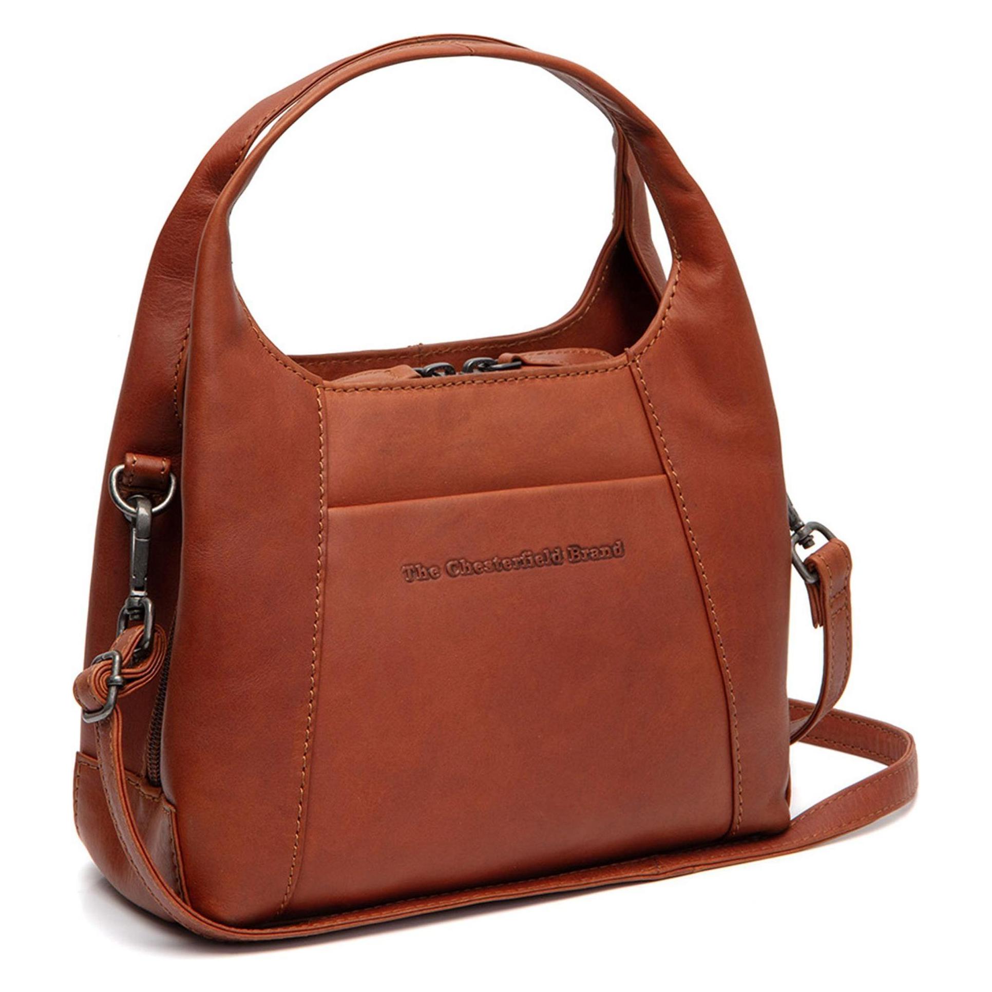 The Chesterfield Brand, Damen, Handtasche, Lunera Schultertasche Leder 22 Cm, Braun