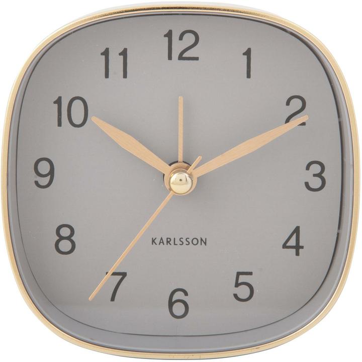 Karlsson Classic alarm clock Travel Square Mouse grey