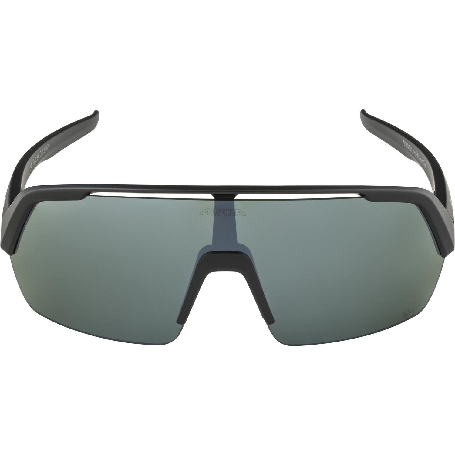 Thumbnail - ALPINA SPORTS, Herren, Sportbrille, Turbo HR Q-Lite (Schwarz matt, Silber), Schwarz