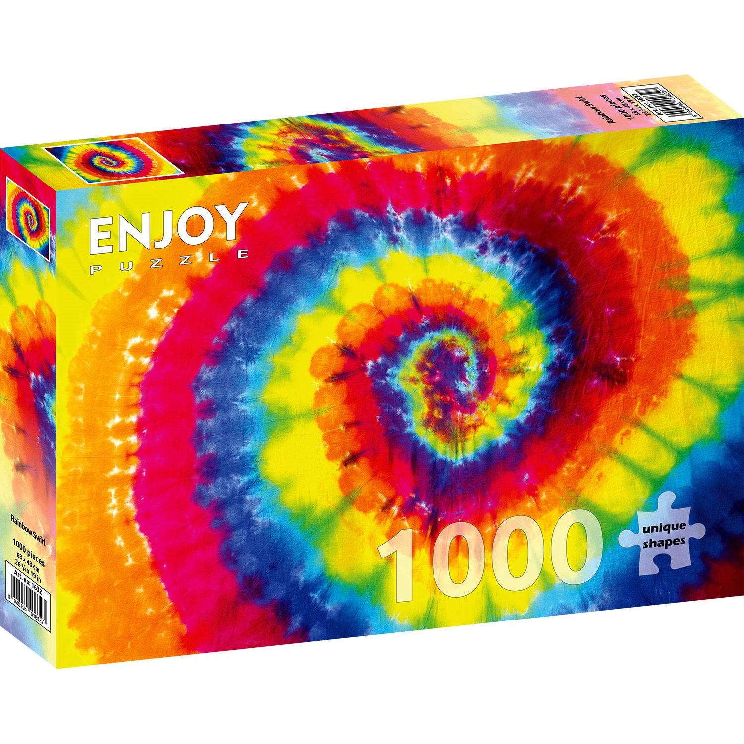Enjoy Puzzle ENJOY-1632 - Rainbow Swirl, Puzzle, 1000 Teile (1000 Teile)