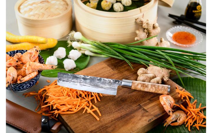 Actual product image Forged Paring knife, 17.5 cm, Brown (17.50 cm)