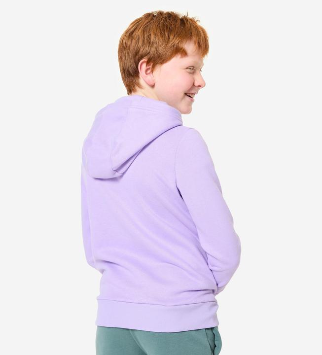 Image du produit Domyos Sweat à capuche enfant, violet (176)
