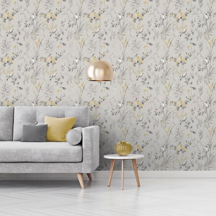 Actual product image Crown Mariko Bird Wallpaper (53 x 1000 cm)